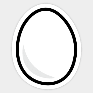 An Egg. Sticker